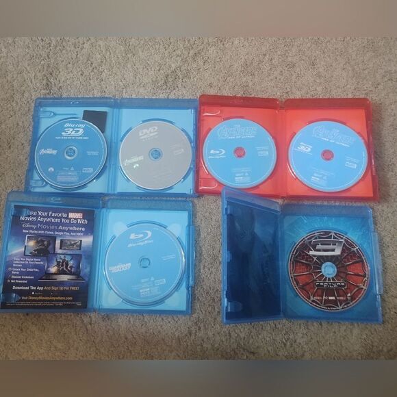 Marvel Blu-ray Lot PRE-OWNED - Picture 6 of 7